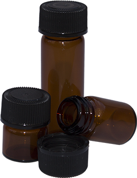 Glass Brown Snuff Bottle